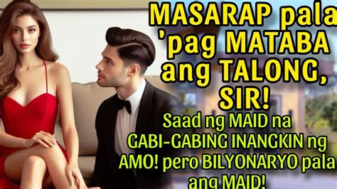 Pinagkakantot ng Amo ang masarap na pinay maid .